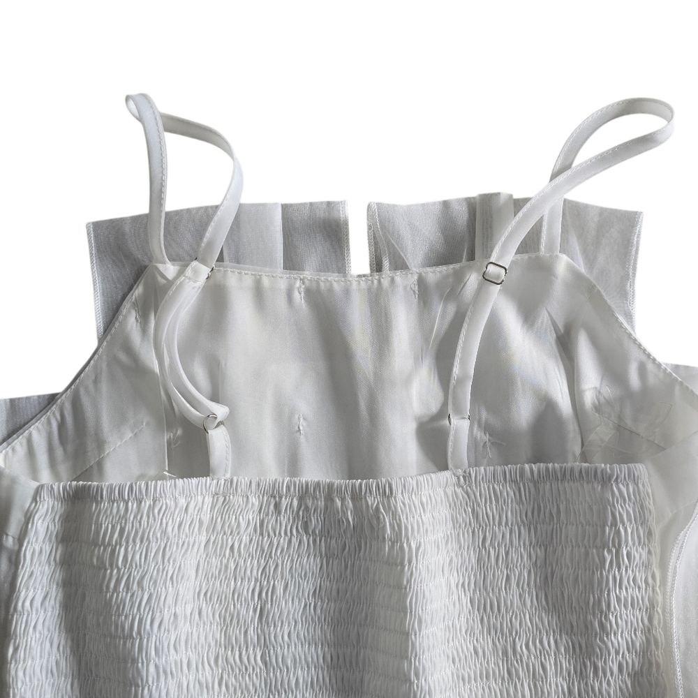 Cloud Ten Women's White Structured Cami Size Small - image 7